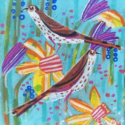 Daffodils and Songbirds