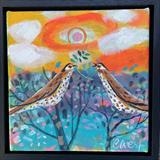 The Gift by Claire West, Painting, Acrylic on canvas